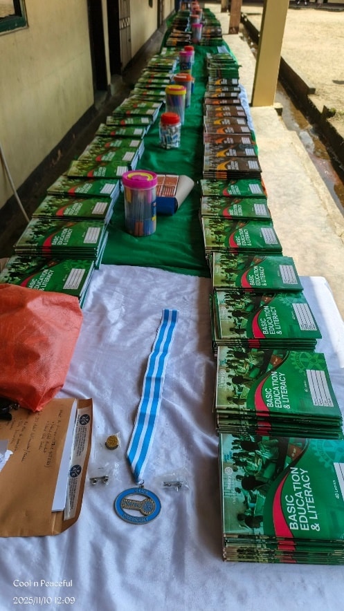 Basic Education & Literacy Support: 90 Dozen Exercise Books, photograph 3