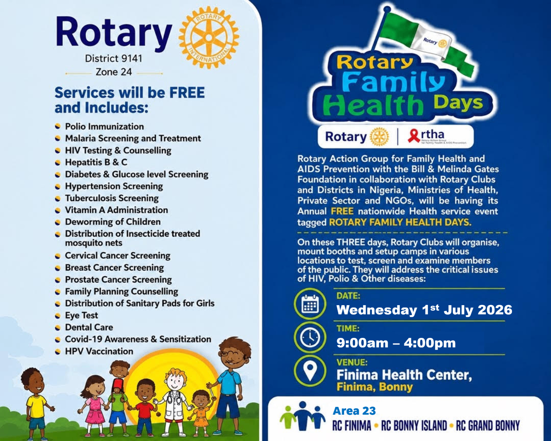 Rotary Family Health Day, photograph 5
